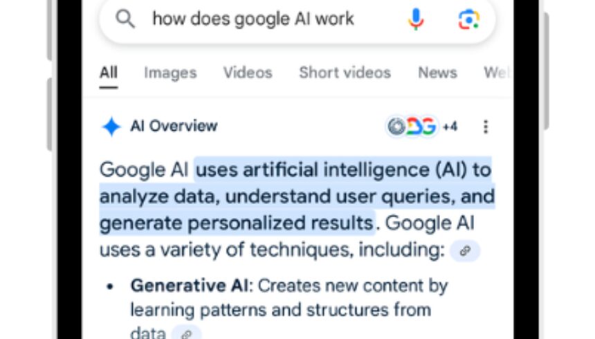 How does google AI work
