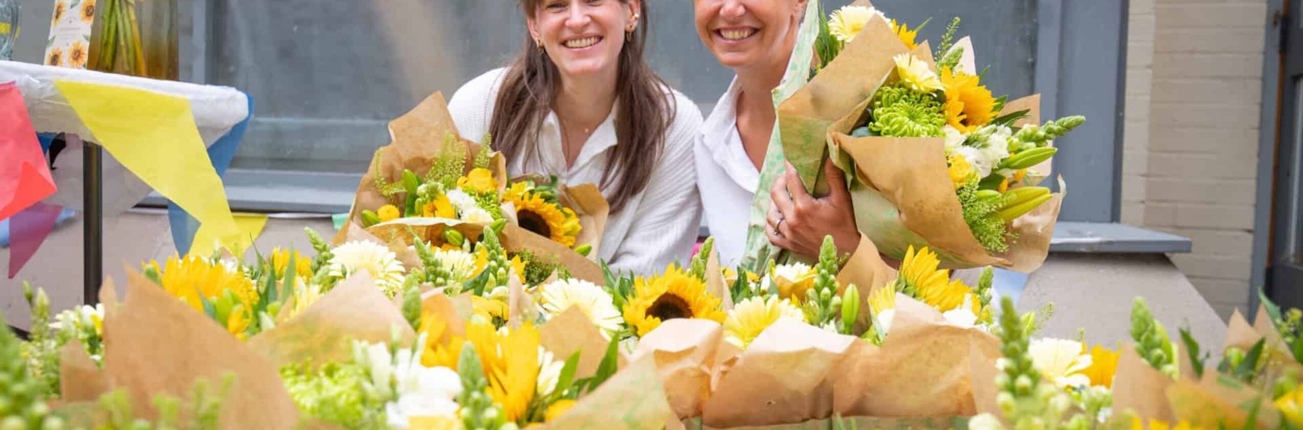Laura platts bunches and lucy atkinson church farm care