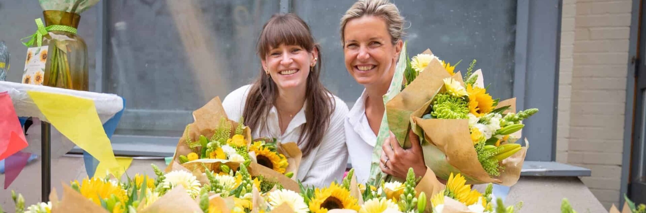 Laura platts bunches and lucy atkinson church farm care
