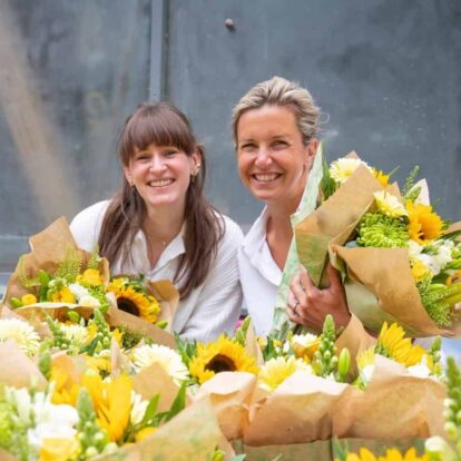 Laura platts bunches and lucy atkinson church farm care