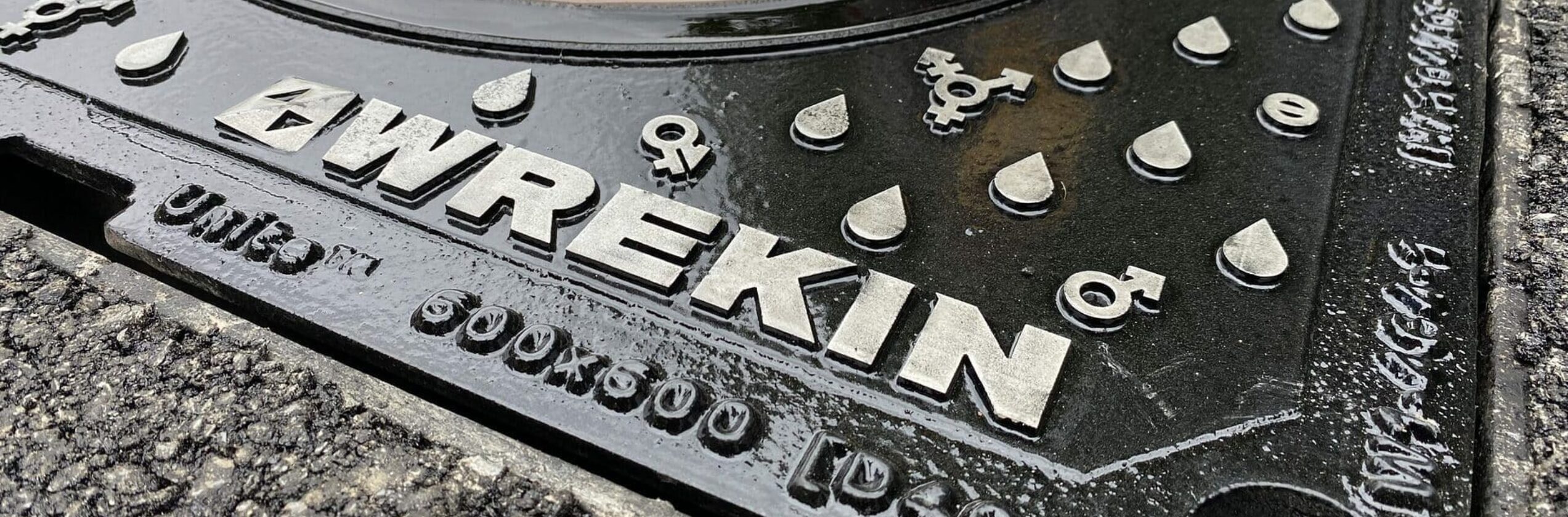 Wrekin Products LGBTQ manhole cover on Napier Road junction with Kings Meadow Road in Reading 1 scaled