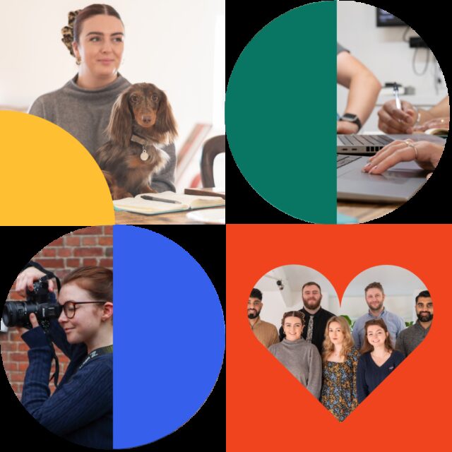 Social media service page