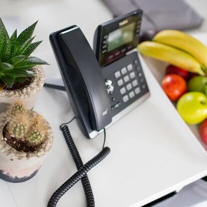 Nottingham office decor phone fruit cartwright