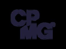 CPMG logo navy
